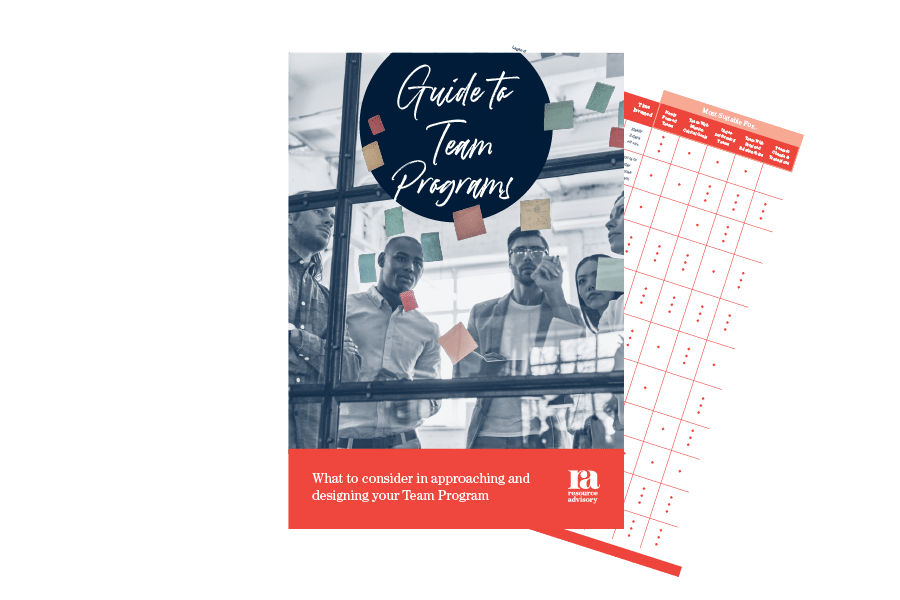 Guide to Team Programs Resource Advisory Australia