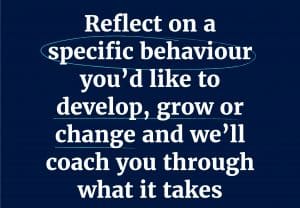 How to change a behaviour