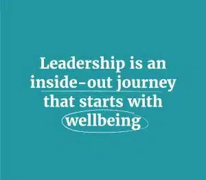 leadership wellbeing